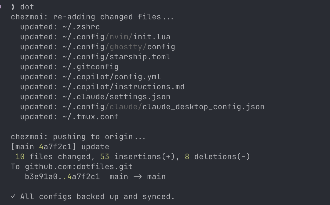 /images/posts/dotfiles-sync/chezmoi-dot-command-terminal-output.png